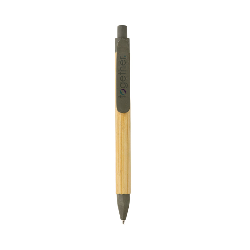 Load image into Gallery viewer, Write responsible recycled paper barrel pen - Custom Wood Designs
