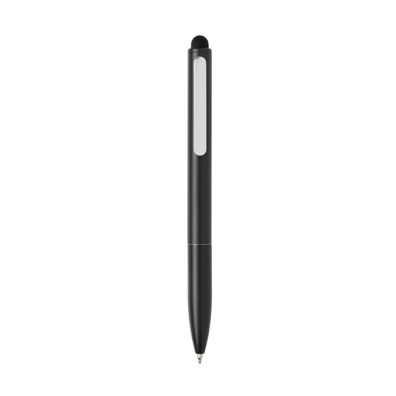 Load image into Gallery viewer, Kymi RCS certified recycled aluminium pen with stylus - Custom Wood Designs
