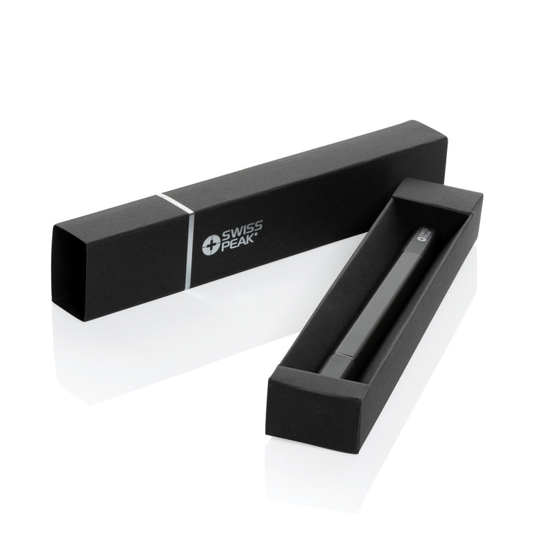 Load image into Gallery viewer, Swiss Peak Storm RCS recycled aluminum dual tip pen - Custom Wood Designs
