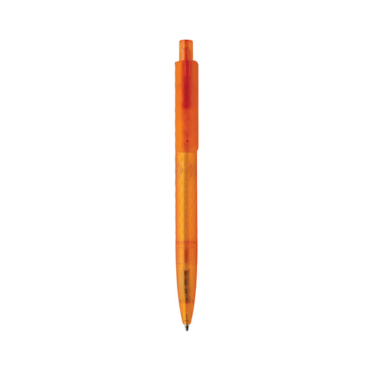 X3 GRS recycled PC plastic pen frosted - Custom Wood Designs