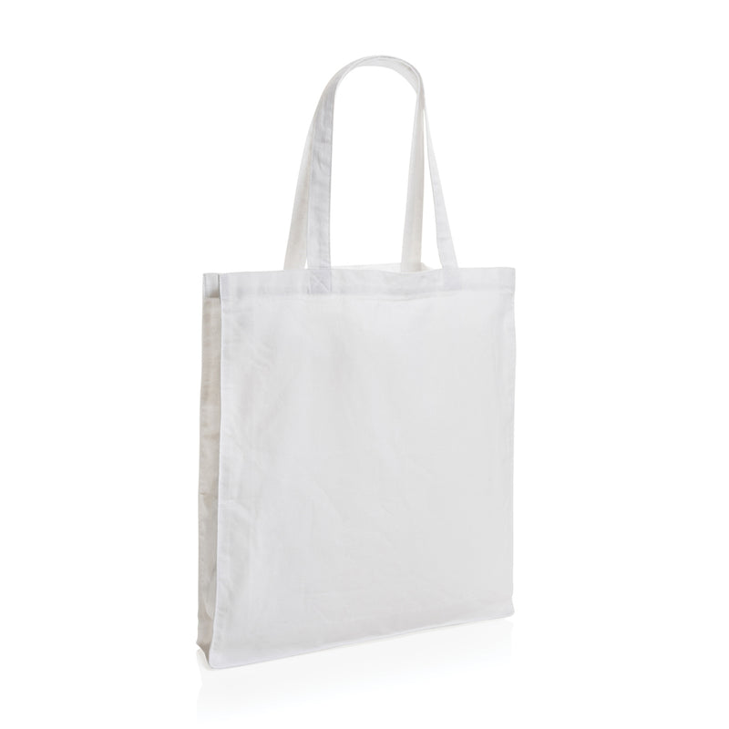 Load image into Gallery viewer, Impact AWARE™ Recycled cotton tote w/bottom 145g - Custom Wood Designs
