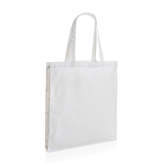 Impact AWARE™ Recycled cotton tote w/bottom 145g - Custom Wood Designs