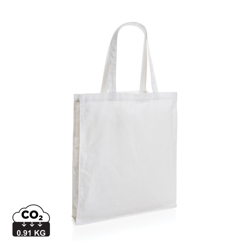 Load image into Gallery viewer, Impact AWARE™ Recycled cotton tote w/bottom 145g - Custom Wood Designs
