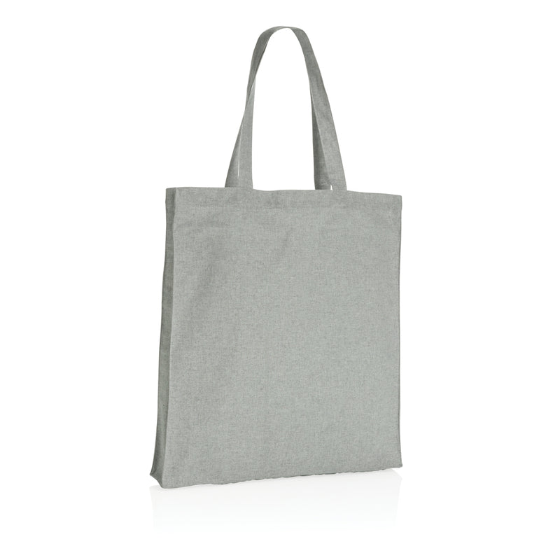 Load image into Gallery viewer, Impact AWARE™ Recycled cotton tote w/bottom 145g - Custom Wood Designs
