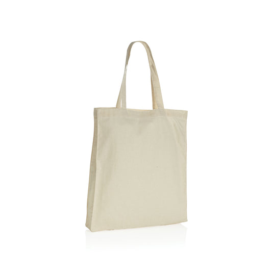 Impact AWARE™ Recycled cotton tote w/bottom 145g - Custom Wood Designs
