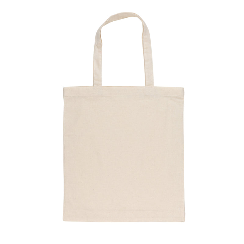 Load image into Gallery viewer, Impact AWARE™ Recycled cotton tote w/bottom 145g - Custom Wood Designs
