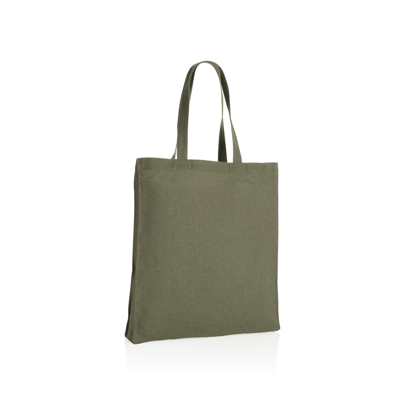 Load image into Gallery viewer, Impact AWARE™ Recycled cotton tote w/bottom 145g - Custom Wood Designs
