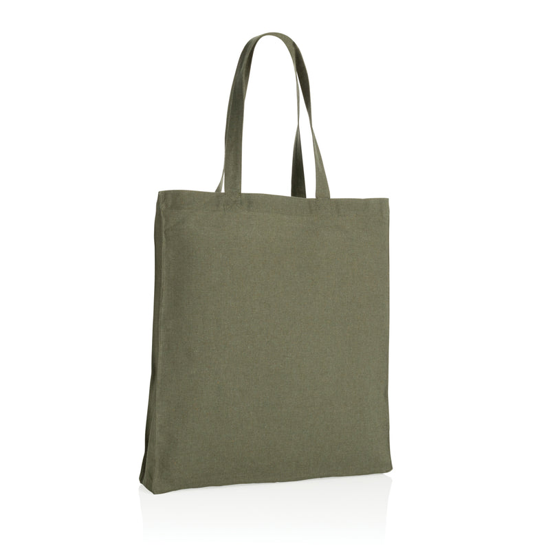 Load image into Gallery viewer, Impact AWARE™ Recycled cotton tote w/bottom 145g - Custom Wood Designs
