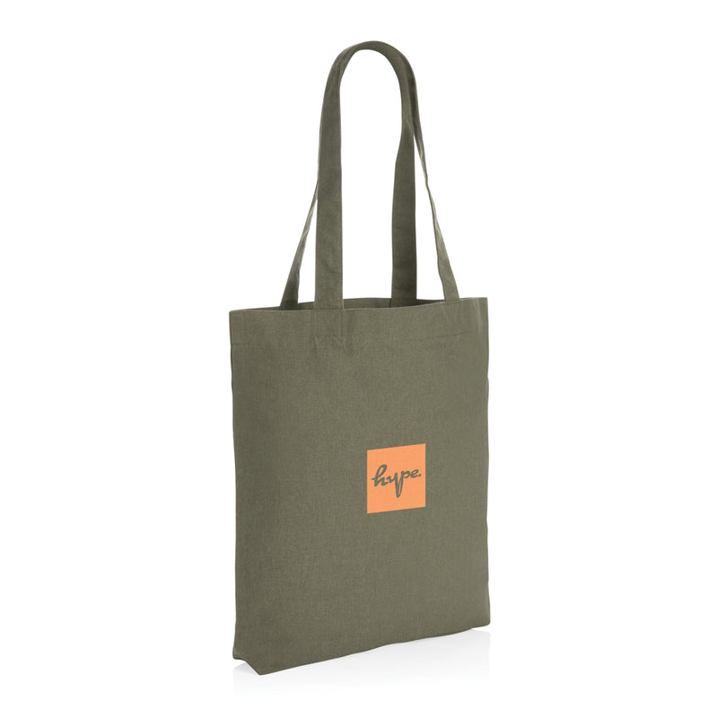 Load image into Gallery viewer, 285gsm rcanvas tote bag undyed - Custom Wood Designs
