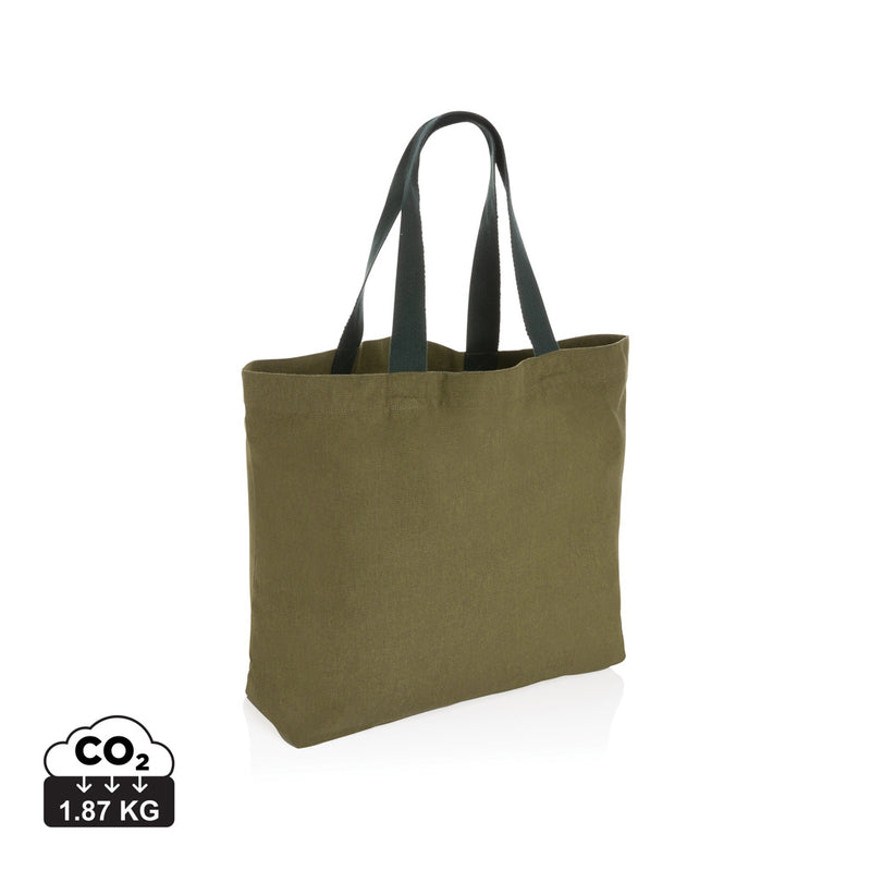 Load image into Gallery viewer, 240 gsm r canvas large tote undyed - Custom Wood Designs
