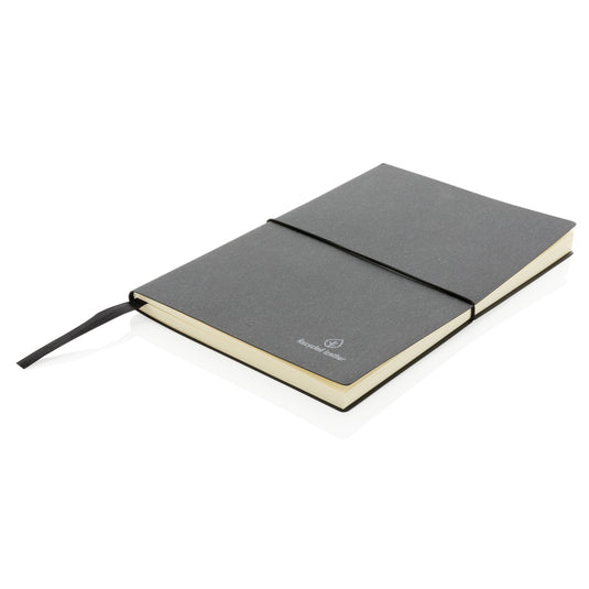 A5 GRS recycled leather notebook - Custom Wood Designs