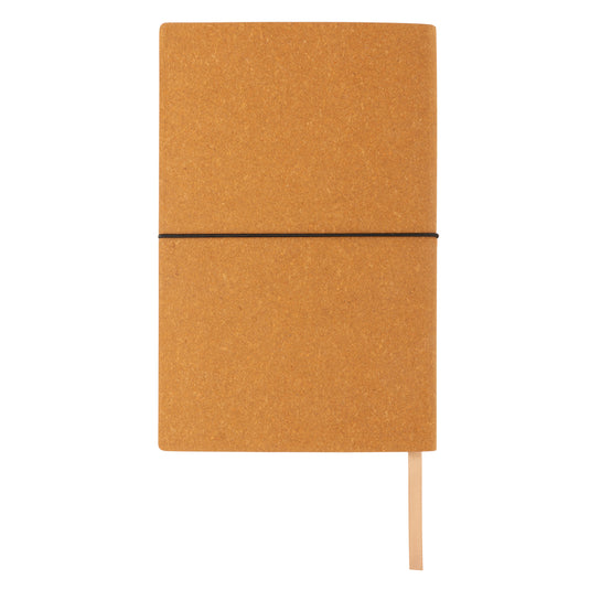 A5 GRS recycled leather notebook - Custom Wood Designs