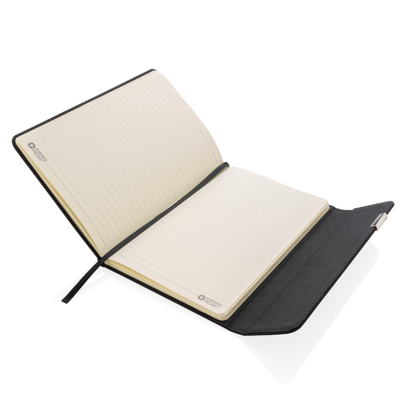 Load image into Gallery viewer, Swiss Peak deluxe A5 notebook and pen set - Custom Wood Designs
