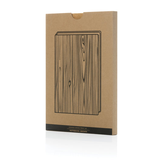 Kavana wood print A5 notebook - Custom Wood Designs