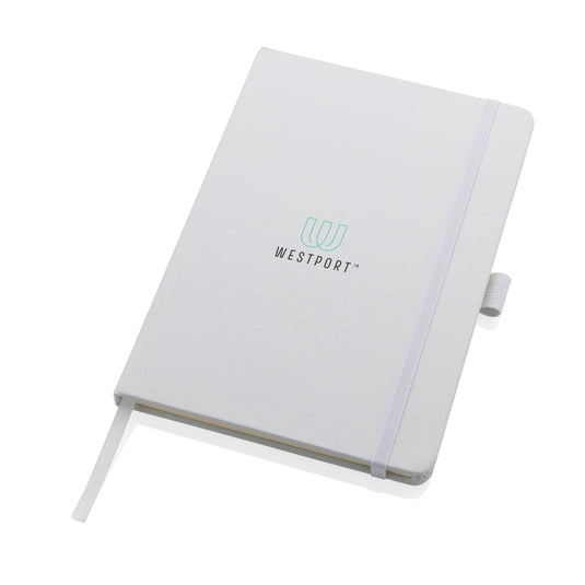 Sam A5 RCS certified bonded leather classic notebook - Custom Wood Designs