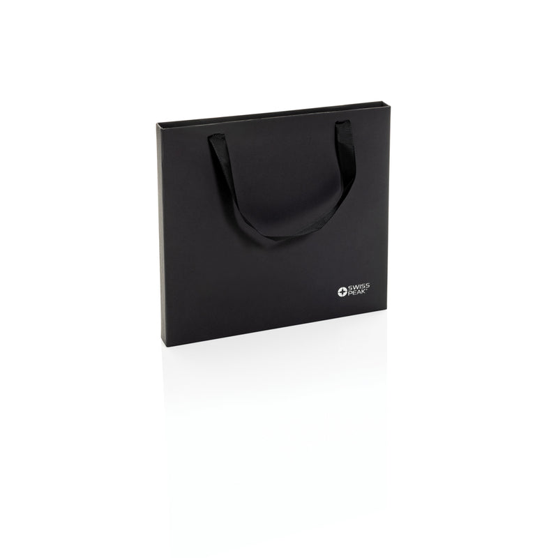 Load image into Gallery viewer, Swiss Peak RCS certified business gift set-Portfolios &amp; Notebooks
