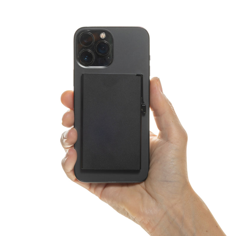 Load image into Gallery viewer, Standard aluminium RFID magnetic phone cardholder-Bags &amp; Travel
