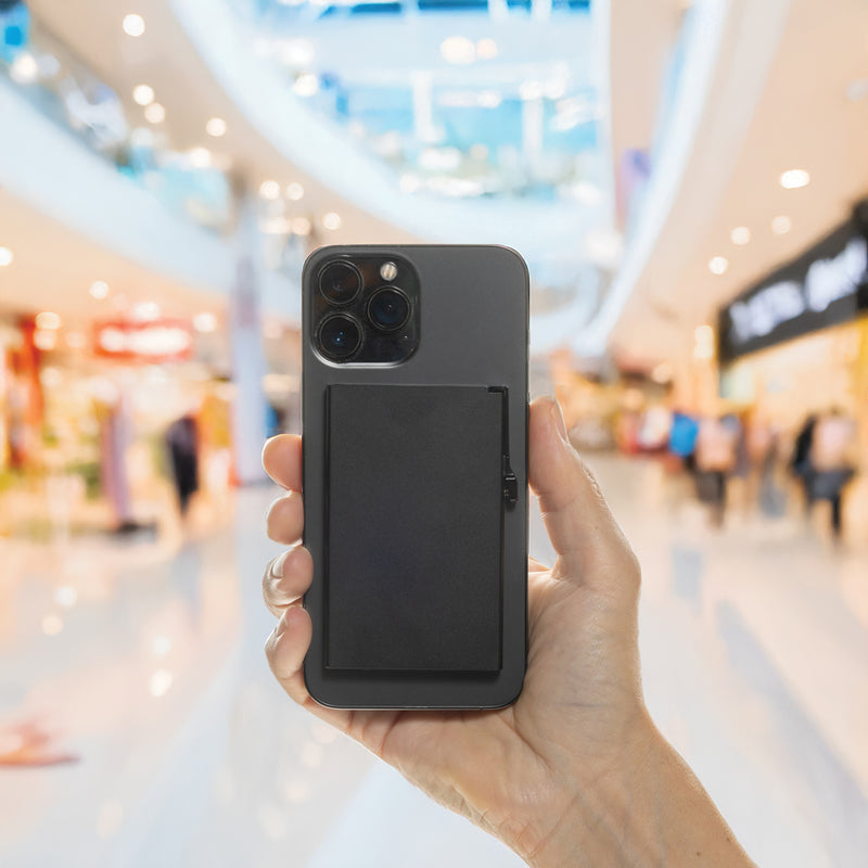 Load image into Gallery viewer, Standard aluminium RFID magnetic phone cardholder-Bags &amp; Travel
