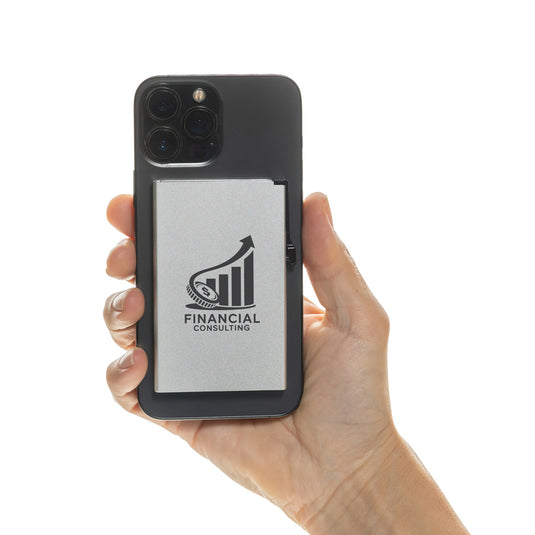 Standard aluminium RFID magnetic phone cardholder-Bags & Travel