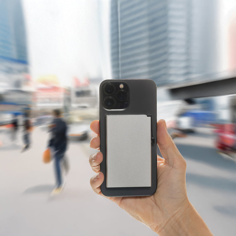 Load image into Gallery viewer, Standard aluminium RFID magnetic phone cardholder-Bags &amp; Travel
