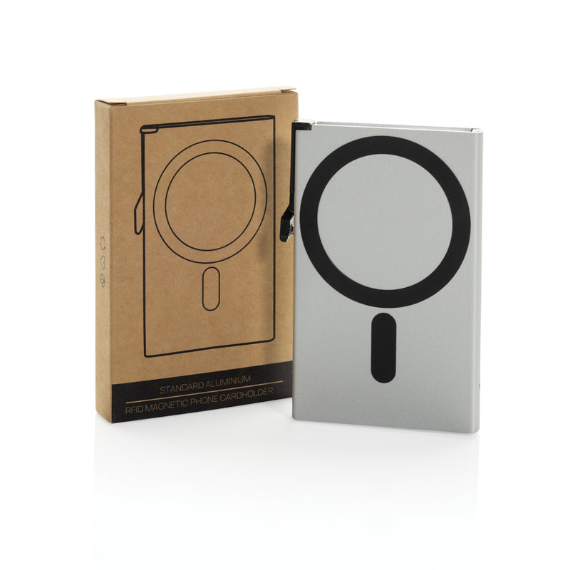 Load image into Gallery viewer, Standard aluminium RFID magnetic phone cardholder-Bags &amp; Travel
