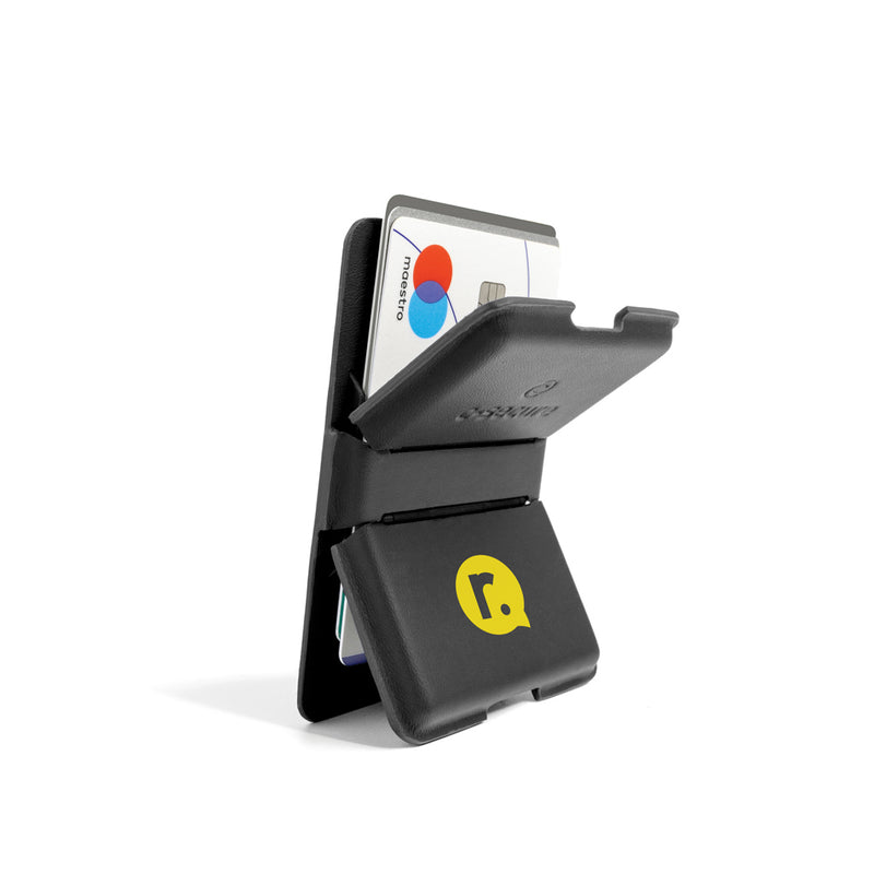 Load image into Gallery viewer, C-Secure MagSafe phone wallet - Custom Wood Designs C-Secure MagSafe phone wallet
