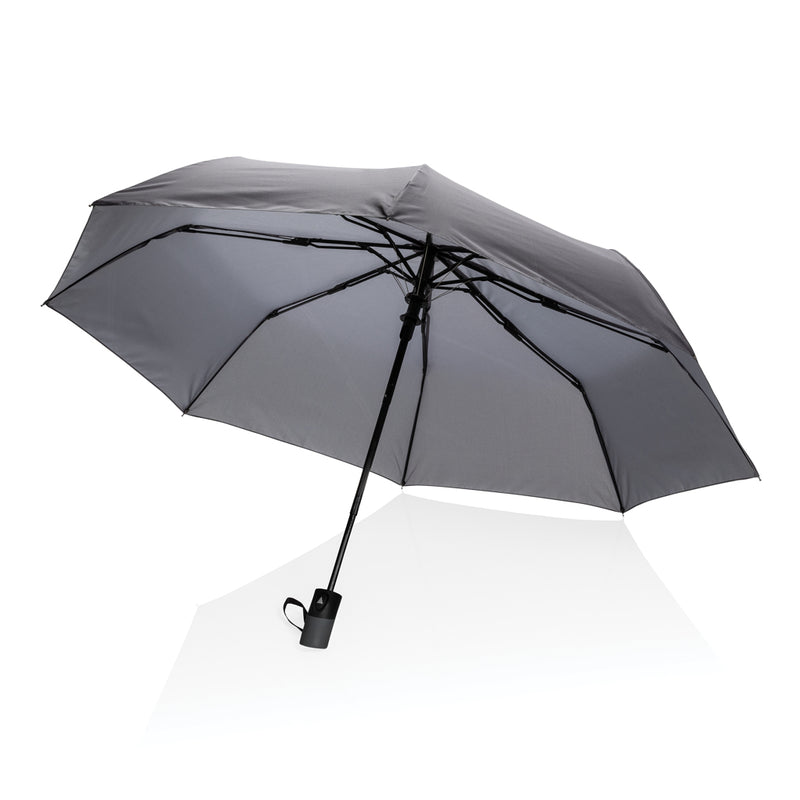 Load image into Gallery viewer, 21" Impact AWARE™ RPET 190T mini auto open umbrella - Custom Wood Designs
