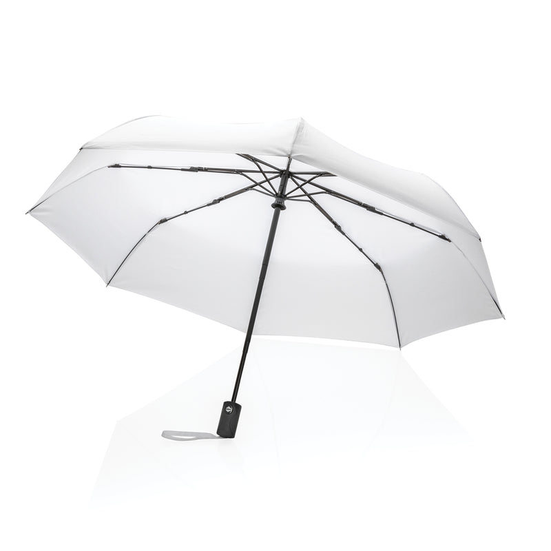 Load image into Gallery viewer, 21" Impact AWARE™ RPET 190T auto open/close umbrella - Custom Wood Designs
