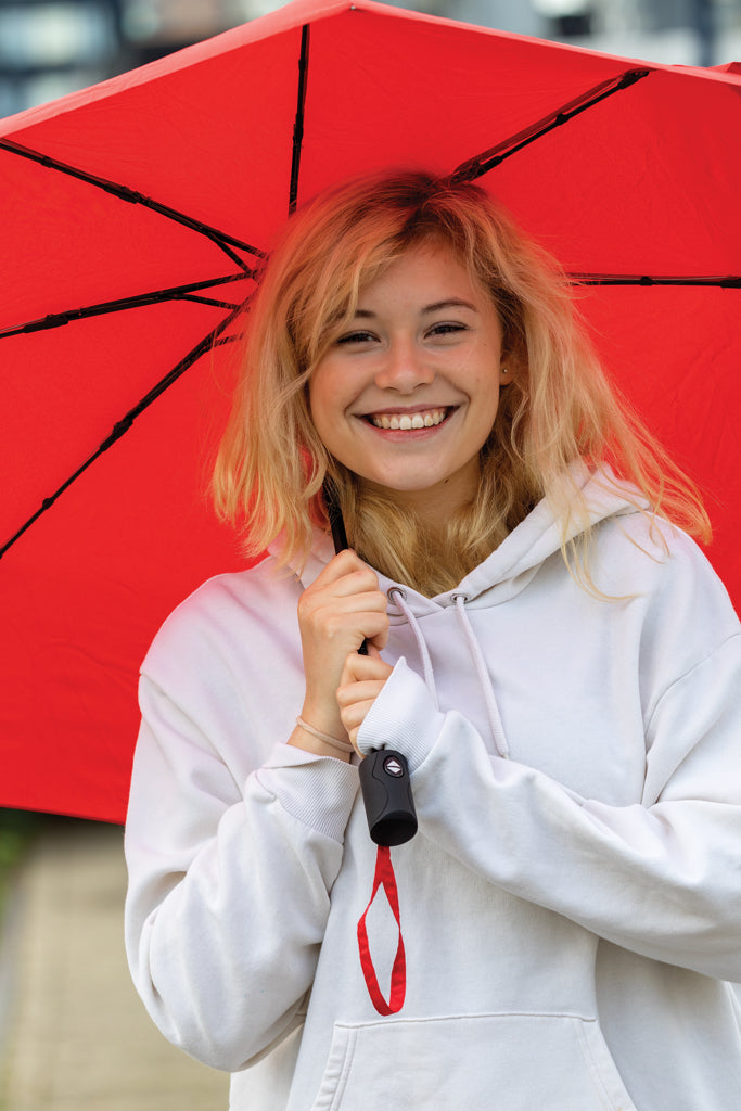 Load image into Gallery viewer, 21" Impact AWARE™ RPET 190T auto open/close umbrella - Custom Wood Designs
