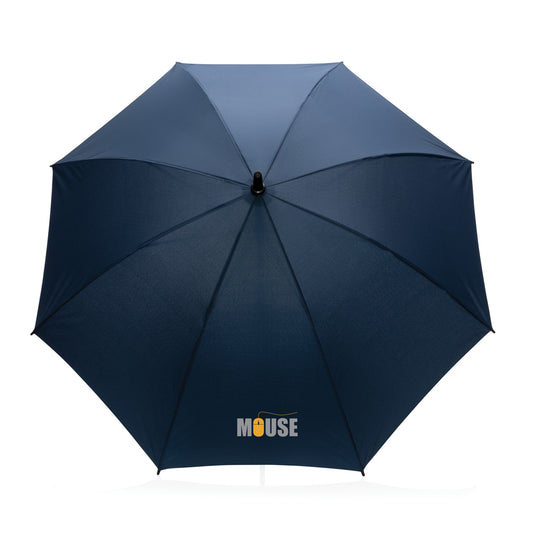 23" Impact AWARE™ RPET 190T Storm proof umbrella - Custom Wood Designs