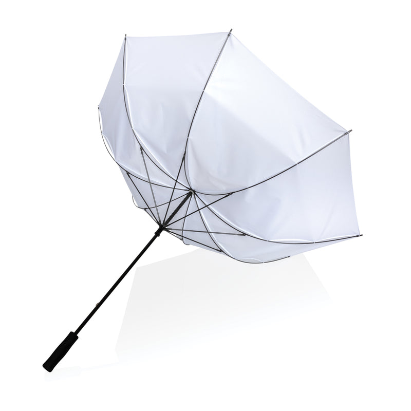 Load image into Gallery viewer, 30" Impact AWARE™ RPET 190T Storm proof umbrella - Custom Wood Designs
