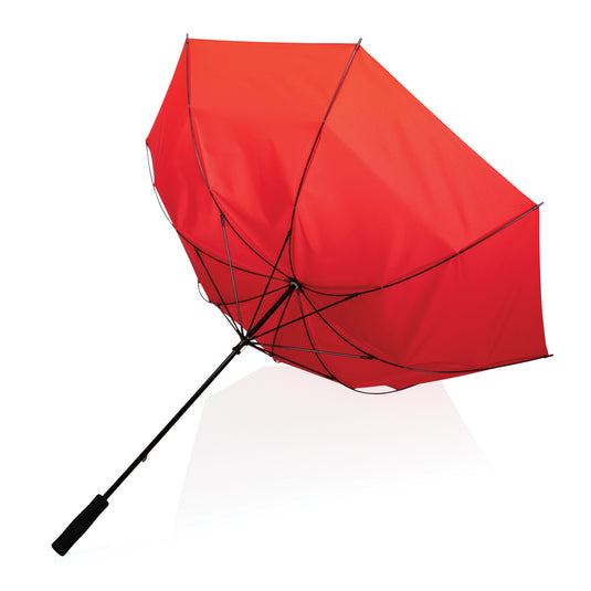 30" Impact AWARE™ RPET 190T Storm proof umbrella - Custom Wood Designs