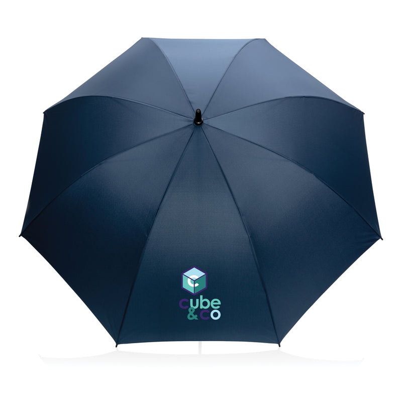Load image into Gallery viewer, 30" Impact AWARE™ RPET 190T Storm proof umbrella - Custom Wood Designs
