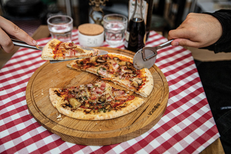 Load image into Gallery viewer, BOSKA Pizza Set Copenhagen - Custom Wood Designs
