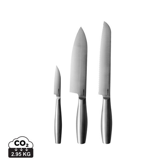 Kitchen Knives Copenhagen, set of 3 - Custom Wood Designs