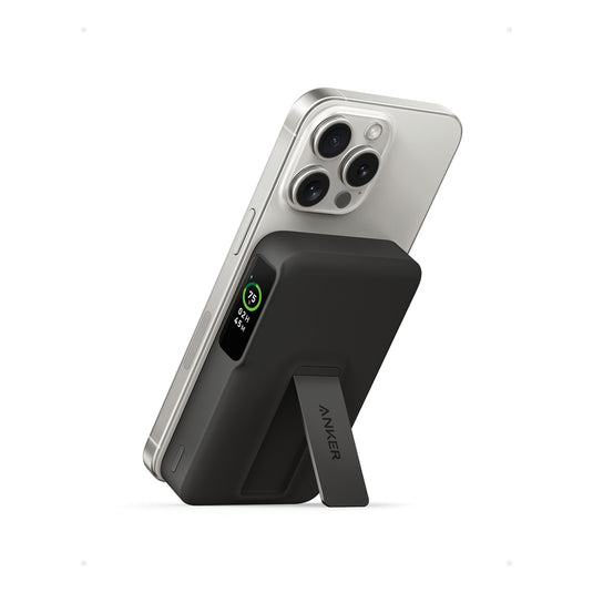 Anker MagGo QI2 magnetic powerbank 10.000 mah - Custom Wood Designs Anker MagGo QI2 magnetic powerbank 10.000 mah