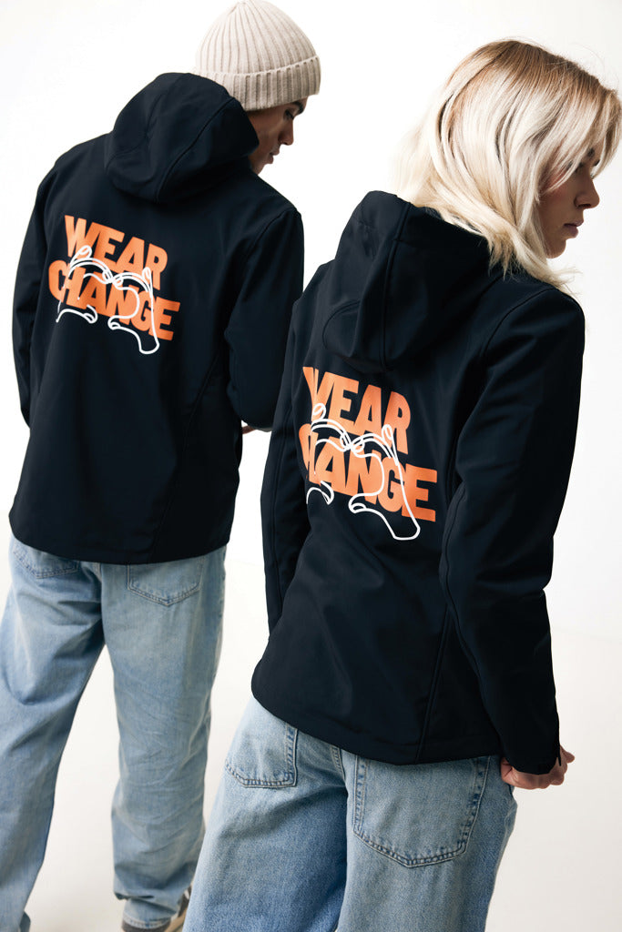 Load image into Gallery viewer, Makal men recycled polyester soft shell jacket - Custom Wood Designs
