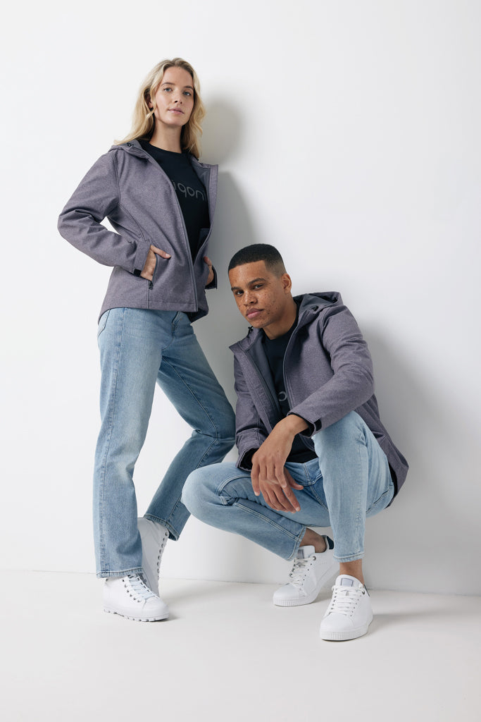 Load image into Gallery viewer, Makal men recycled polyester soft shell jacket - Custom Wood Designs
