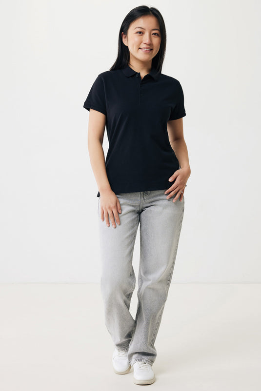 Yosemit women recycled cotton pique polo - Custom Wood Designs