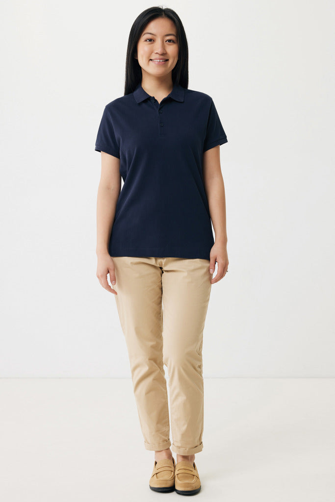 Load image into Gallery viewer, Yosemit women recycled cotton pique polo - Custom Wood Designs
