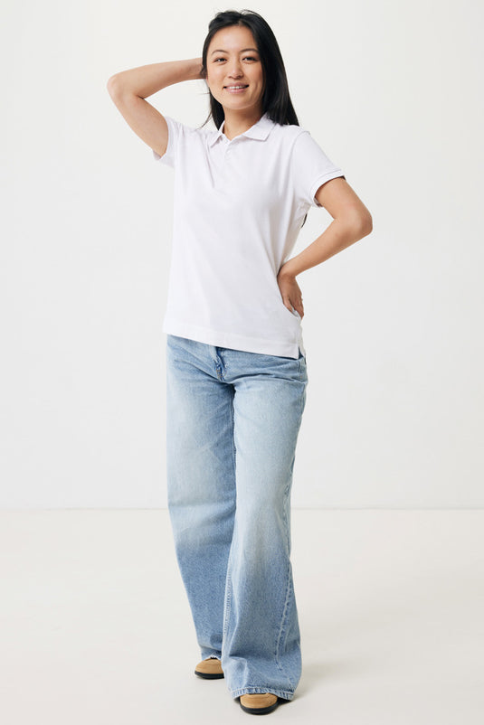 Yosemit women recycled cotton pique polo - Custom Wood Designs