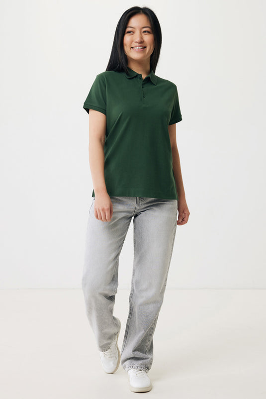 Yosemit women recycled cotton pique polo - Custom Wood Designs