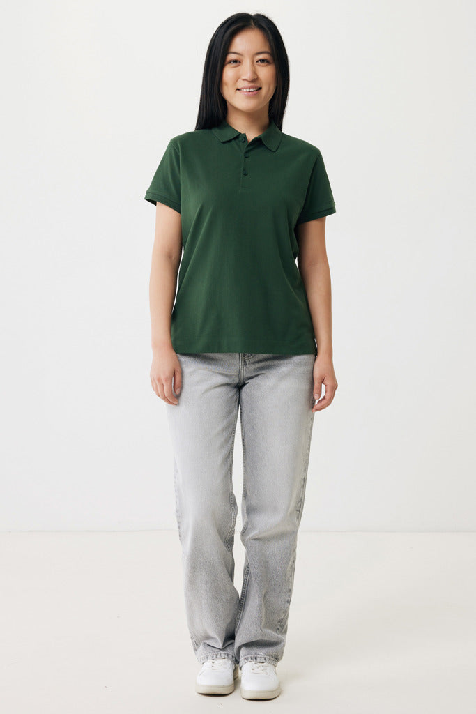 Load image into Gallery viewer, Yosemit women recycled cotton pique polo - Custom Wood Designs
