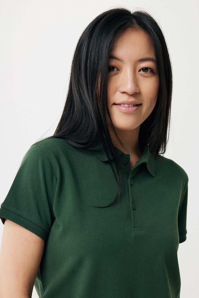 Load image into Gallery viewer, Yosemit women recycled cotton pique polo - Custom Wood Designs
