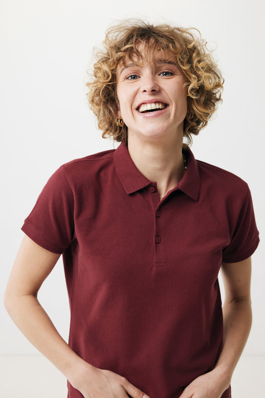 Yosemit women recycled cotton pique polo - Custom Wood Designs