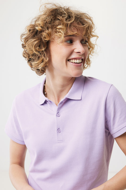 Yosemit women recycled cotton pique polo - Custom Wood Designs