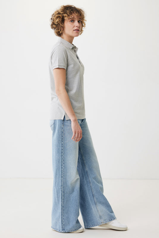 Yosemit women recycled cotton pique polo - Custom Wood Designs