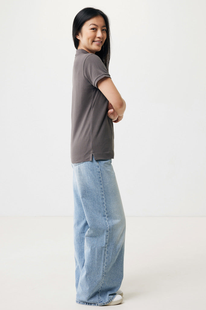 Load image into Gallery viewer, Yosemit women recycled cotton pique polo - Custom Wood Designs
