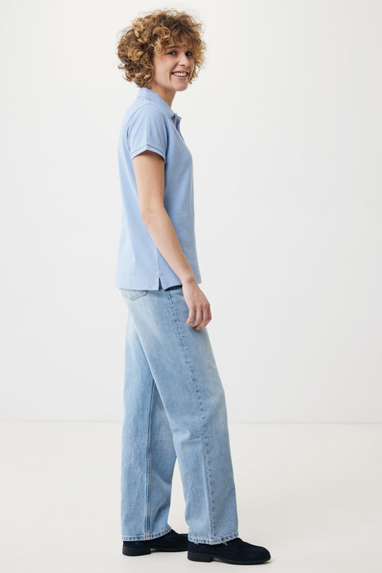 Yosemit women recycled cotton pique polo - Custom Wood Designs