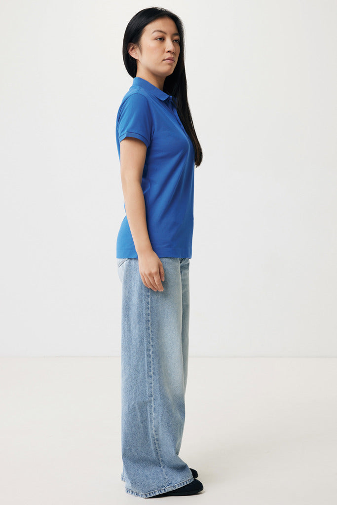 Load image into Gallery viewer, Yosemit women recycled cotton pique polo - Custom Wood Designs
